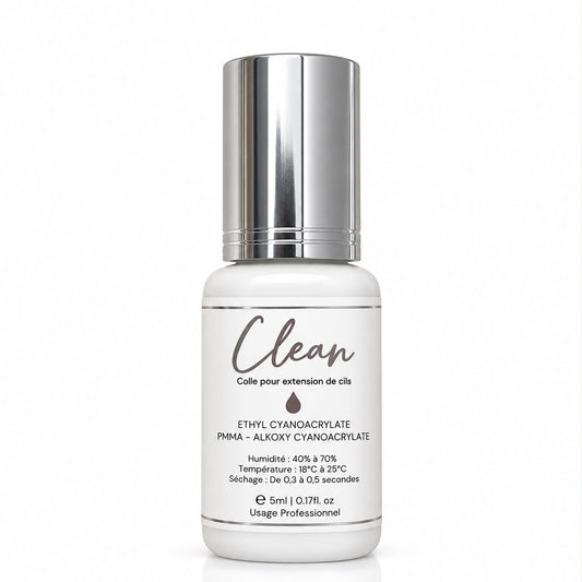 Cola clean (Transparente) 0.3 à 0.5 segundos